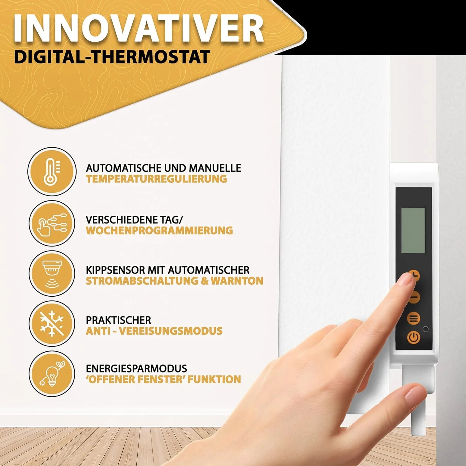 HIBRIDNI IC panel - ZID s RMT-10 FUNK termostatom