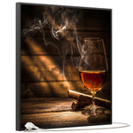 Učitajte sliku u preglednik galerije, SLIKA IC panel (MOTIV 004: whiskey sa cigarom)
