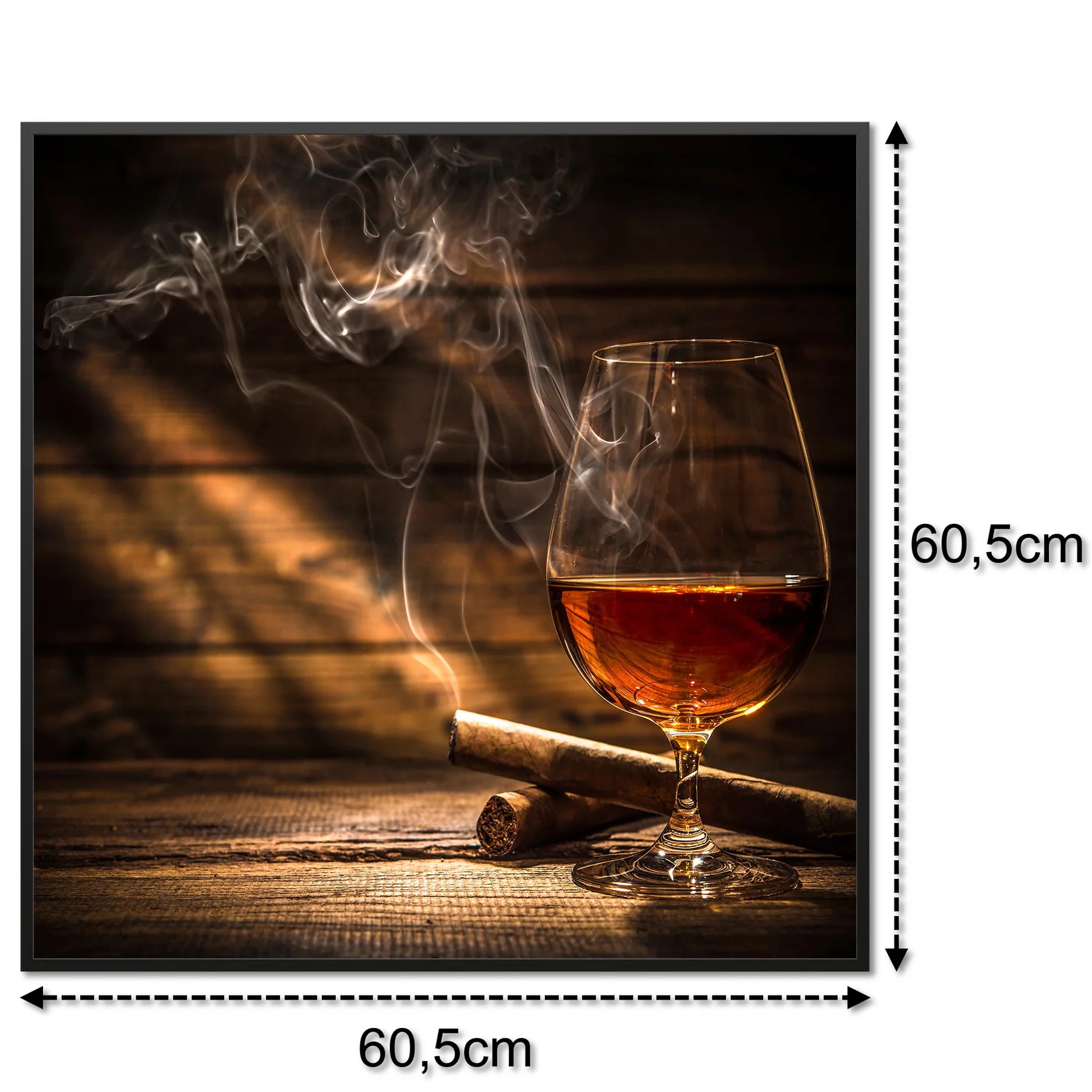 SLIKA IC panel (MOTIV 004: whiskey sa cigarom)