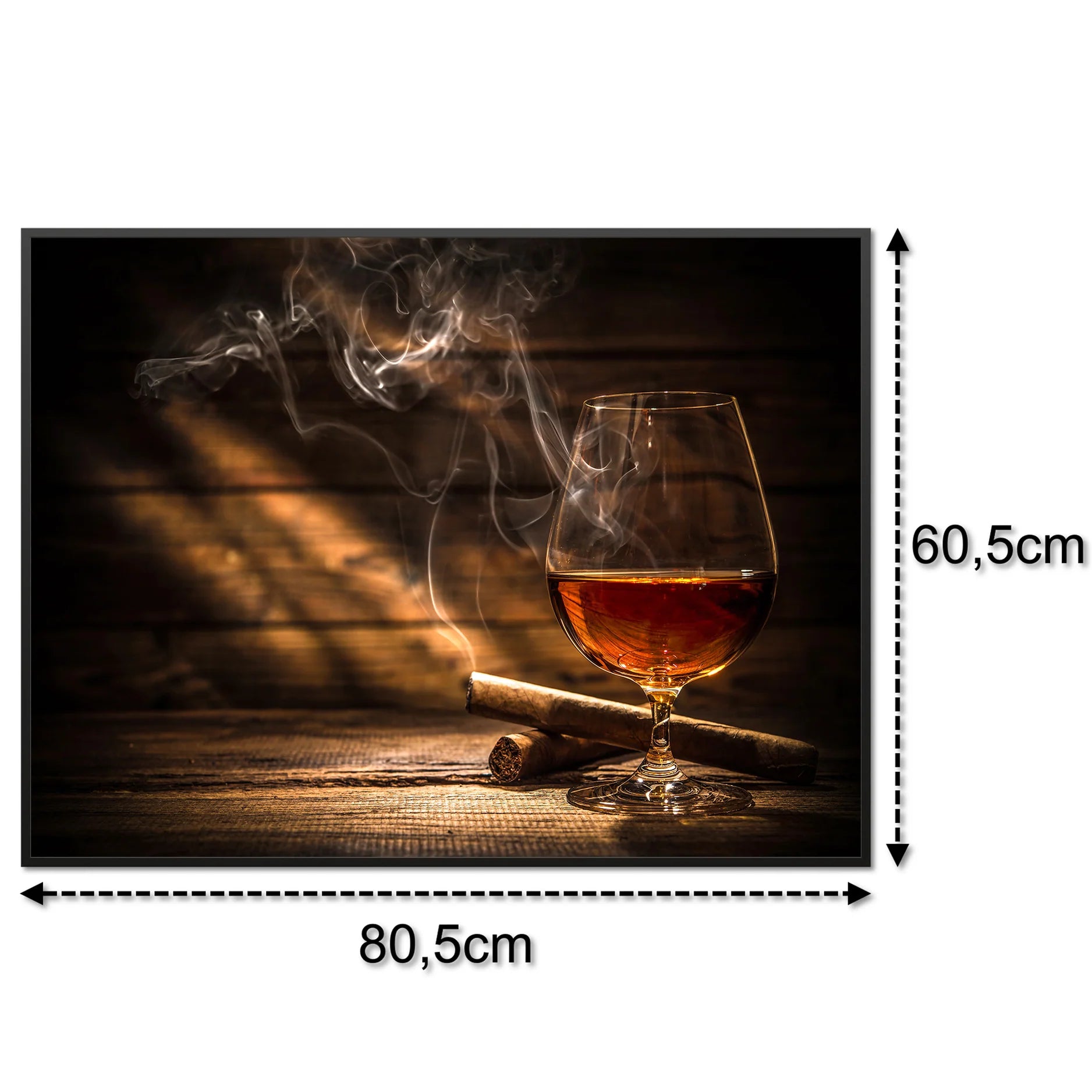 SLIKA IC panel (MOTIV 004: whiskey sa cigarom)