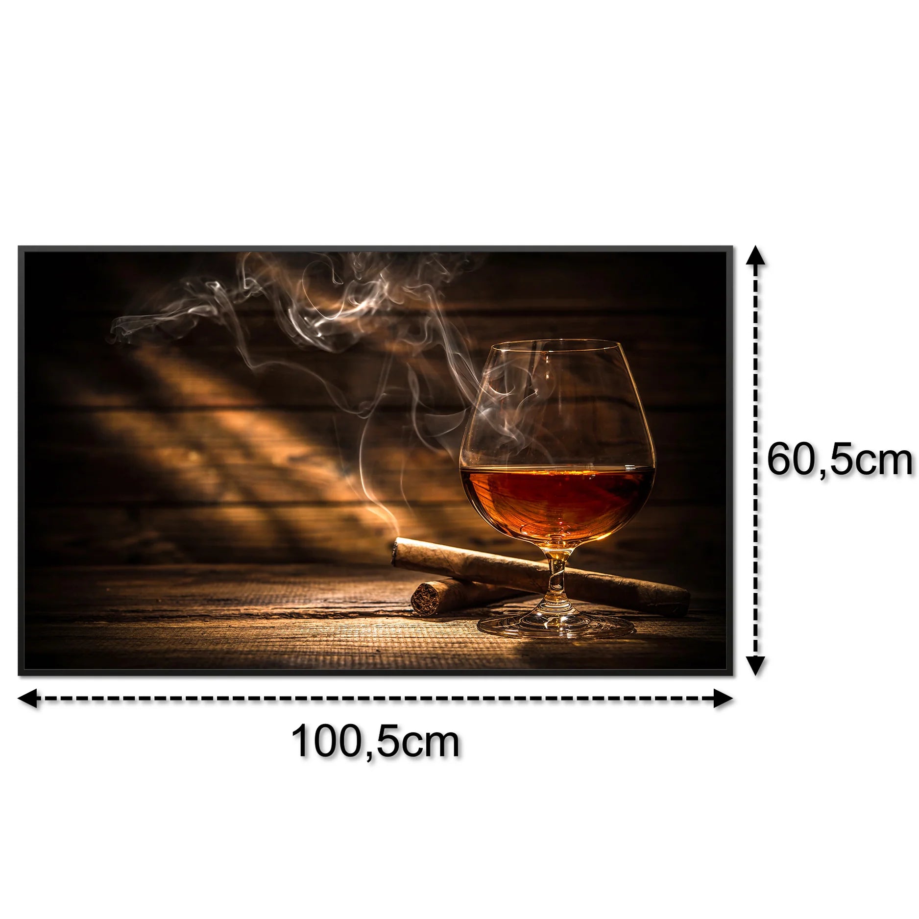 SLIKA IC panel (MOTIV 004: whiskey sa cigarom)