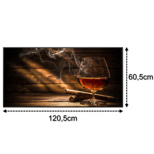 SLIKA IC panel (MOTIV 004: whiskey sa cigarom)