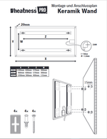 Učitajte sliku u preglednik galerije, HEATNESS IC panel - FEIN KERAMIKA - XL - 800W
