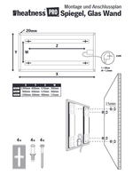 Učitajte sliku u preglednik galerije, HEATNESS IC panel - FEIN OGLEDALO - L - 600W
