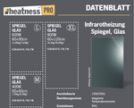 Učitajte sliku u preglednik galerije, HEATNESS IC panel - FEIN OGLEDALO - L - 600W
