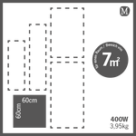 Učitajte sliku u preglednik galerije, HEATNESS IC panel - SIMPEL Pro SLIKA - M - 400W
